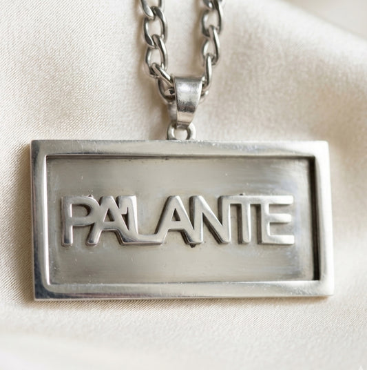 Pa'lante waterproof men's Puerto Rico 20" necklace : stainless steel silver Puerto Rican chain
