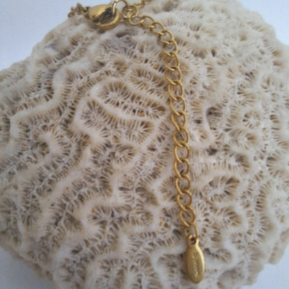 Waterproof Dominos y Cafecita Puerto Rico handmade gold uniesex necklace