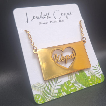 Wepa waterproof choker : Boricua jewelry