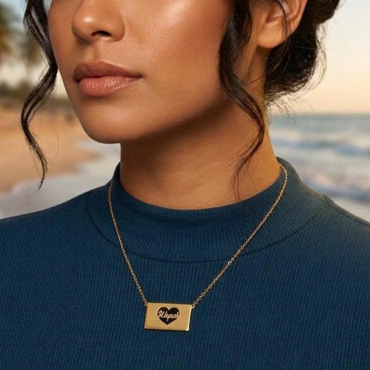 Wepa waterproof choker : Boricua jewelry